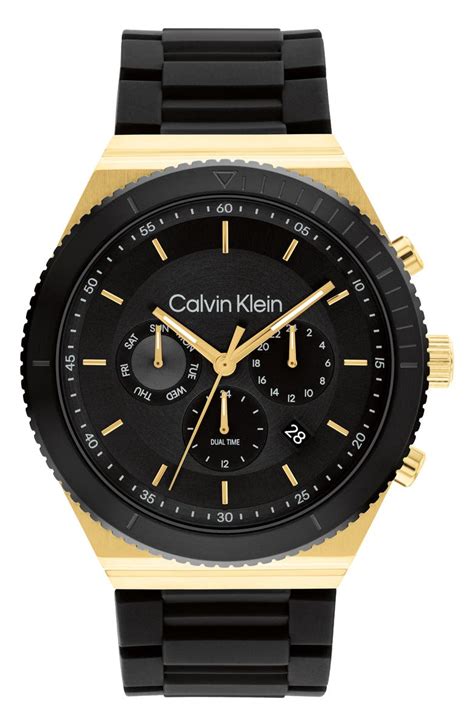 calvin klein watch straps online|calvin klein chronograph watch.